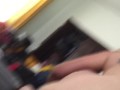 Tight Ass milf squats and rides my fat cock and does all the work