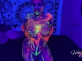 Slow and Sensual Glowpaint & Oil Dancing