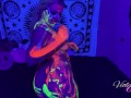 Slow and Sensual Glowpaint & Oil Dancing