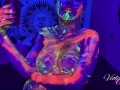 Slow and Sensual Glowpaint & Oil Dancing