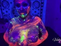 Slow and Sensual Glowpaint & Oil Dancing