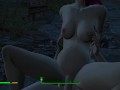 Got pregnant from a passerby right on the road | Fallout Porno