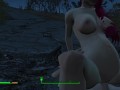 Got pregnant from a passerby right on the road | Fallout Porno