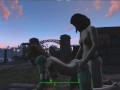 Piper fucks me with a strapon in front of everyone | Fallout 4 Sex Mod