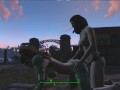 Piper fucks me with a strapon in front of everyone | Fallout 4 Sex Mod