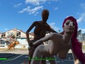 Lesbian sex with zombies. Scary but sexy | Fallout 4 Sex Mod