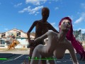 Lesbian sex with zombies. Scary but sexy | Fallout 4 Sex Mod