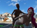 Lesbian sex with zombies. Scary but sexy | Fallout 4 Sex Mod