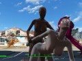 Lesbian sex with zombies. Scary but sexy | Fallout 4 Sex Mod