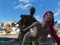 Lesbian sex with zombies. Scary but sexy | Fallout 4 Sex Mod