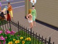 Fatty works as a prostitute. Lesbian on the street | 3D game, 3DCG, Adults