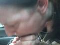 highschool girl gets her throat fucked for first time in the car