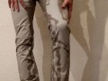 Guy Pissing Pants 3 Times