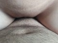 Fat virgin first time sex! Lost his virginity and creampie a stepsister