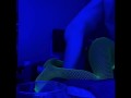 BlackLight Swirl.. (HUGE CUMSHOT)