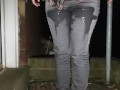 Alice - pissing my already wet jeans again & walking in public