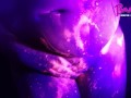 Neon UV Paint Sploshing! Blacklight Synth Rave Music Video