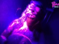 Neon UV Paint Sploshing! Blacklight Synth Rave Music Video