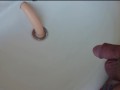 Schamhaare stutzen mit Pisse