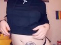 AshKitty twerk with tail butt plug
