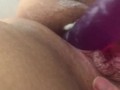 Young amateur couple use sex toys 
