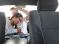 Asian Girl Cheats and Fucks Stranger In A Chili's Parking Lot