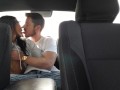 Asian Girl Cheats and Fucks Stranger In A Chili's Parking Lot