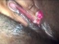 Intense Genuine Ebony Teen Orgasm