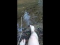 Squishing Mud Between my Toes in a Mountain Stream Bed
