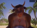 WILD LIFE TALI POV / FURRY COW FUCK HD