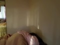 Muslim kissing and fucking teen boy while husband working