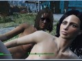 Lesbian sex right on the road to the village | fallout 4 vault girls