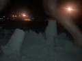 Vlog 1. Showering and pissing on beach 