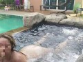 She swallowed my cum after great fuck in jacuzzi - Amateur Russian couple