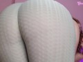worship my big BBW booty - femdom ass worship in leggings