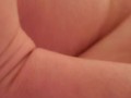 Chubby Milf desperately humps bathroom counter