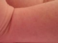 Chubby Milf desperately humps bathroom counter