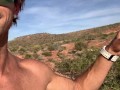 Hot Blonde and Hot Guy fuck in public after motorcycle ride
