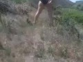 Tanning in the desert