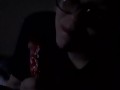 Wife eats fruit roll up off big dick