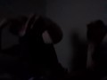 Wife eats fruit roll up off big dick