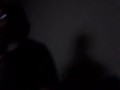 Wife eats fruit roll up off big dick
