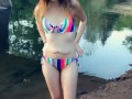 Tried to skinny dip but the creek was too muddy