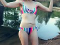 Tried to skinny dip but the creek was too muddy