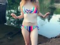 Tried to skinny dip but the creek was too muddy