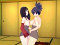 [Naruto]Kurenai x Anko(3d hentai)