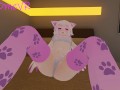 Lewd Catgirl vibrator  (Intense Squirming and Moaning!) in vrchat