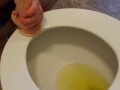 Pissing On My Dildo Then Deepthroating It