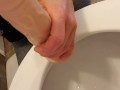 Pissing On My Dildo Then Deepthroating It
