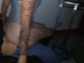 Almost caught fucking in public at tattoo shop between tattoos.